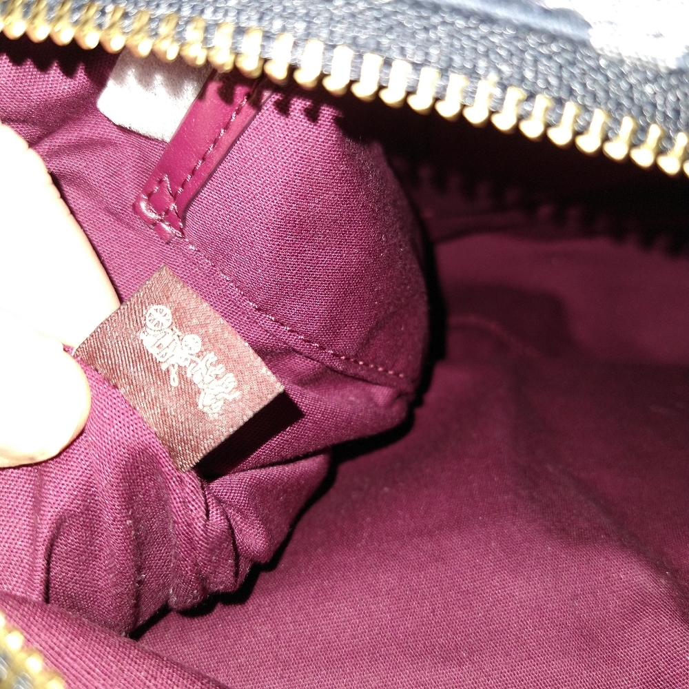 Sold**Coach New York Chambray Signature Cargo Bag - Picture 14 of 16